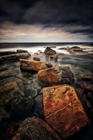 Gracetown Castle Rocks