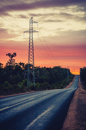 Sunset near Nannup