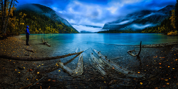 Early Morning at Kinney Lake, British Columbia