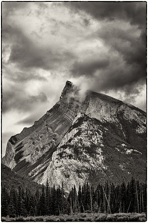 Mt Rundle, Alberta, Canada