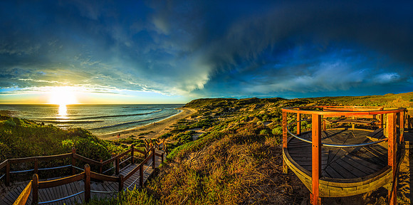 Storm Clouds Over Gas Bay, Western Australia
