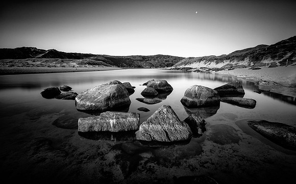 Prevelly Rivermouth at low tide