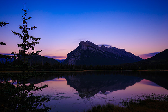 Mt Rundle, Vermillion Lakes, Banff, Canada
