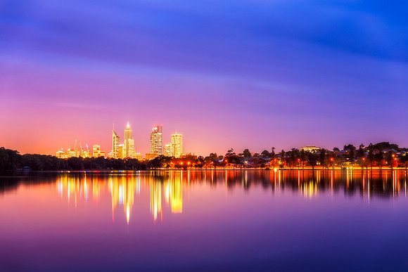 Perth Skyline, Western Australia